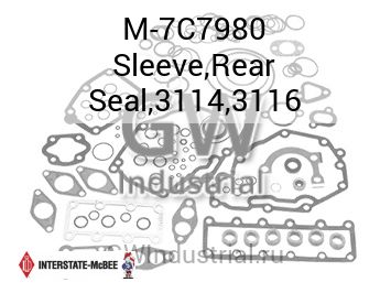 Sleeve,Rear Seal,3114,3116 — M-7C7980