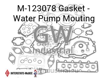 Gasket - Water Pump Mouting — M-123078