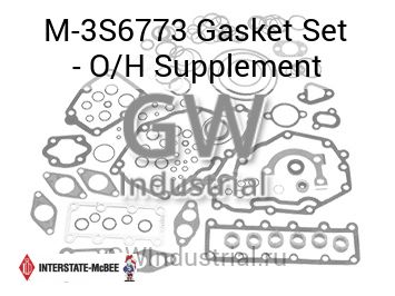 Gasket Set - O/H Supplement — M-3S6773