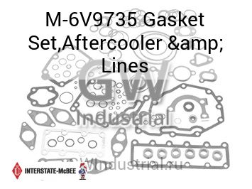 Gasket Set,Aftercooler & Lines — M-6V9735