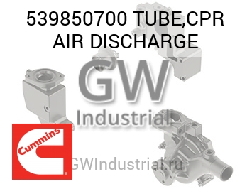 TUBE,CPR AIR DISCHARGE — 539850700