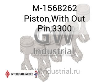 Piston,With Out Pin,3300 — M-1568262