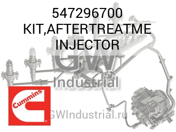 KIT,AFTERTREATME INJECTOR — 547296700