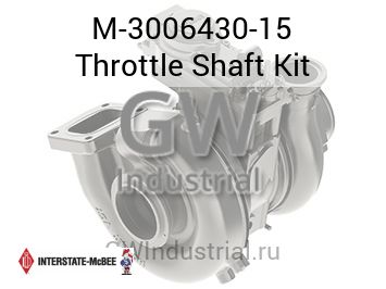 Throttle Shaft Kit — M-3006430-15