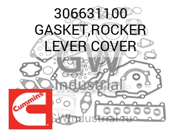 GASKET,ROCKER LEVER COVER — 306631100