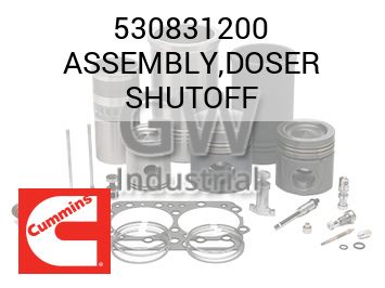 ASSEMBLY,DOSER SHUTOFF — 530831200