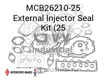 External Injector Seal Kit (25 — MCB26210-25