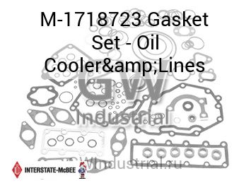 Gasket Set - Oil Cooler&Lines — M-1718723