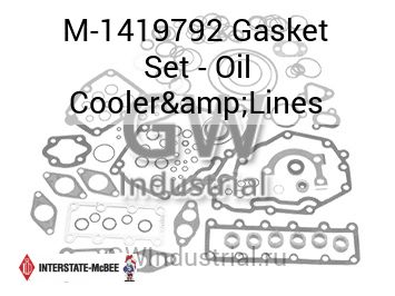 Gasket Set - Oil Cooler&Lines — M-1419792