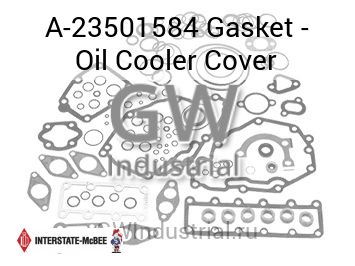 Gasket - Oil Cooler Cover — A-23501584