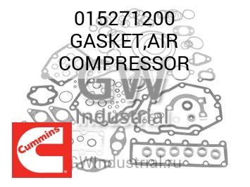 GASKET,AIR COMPRESSOR — 015271200