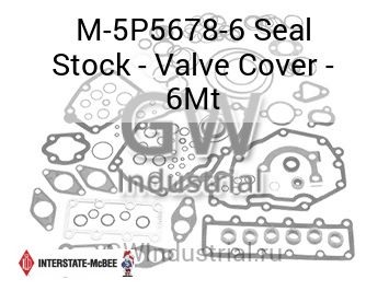 Seal Stock - Valve Cover - 6Mt — M-5P5678-6