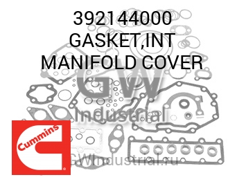 GASKET,INT MANIFOLD COVER — 392144000