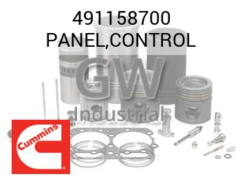 PANEL,CONTROL — 491158700
