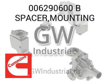 SPACER,MOUNTING — 006290600 B