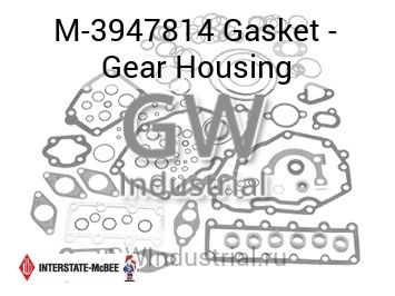 Gasket - Gear Housing — M-3947814