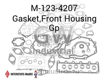 Gasket,Front Housing Gp — M-123-4207