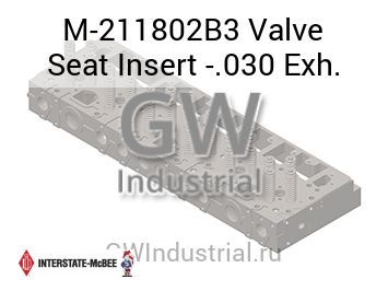 Valve Seat Insert -.030 Exh. — M-211802B3