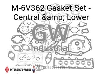 Gasket Set - Central & Lower — M-6V362