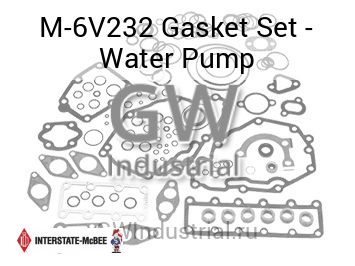 Gasket Set - Water Pump — M-6V232