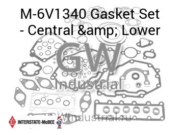 Gasket Set - Central & Lower — M-6V1340