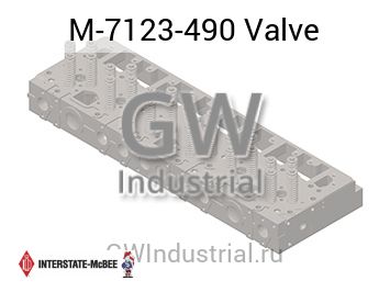 Valve — M-7123-490
