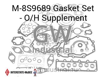Gasket Set - O/H Supplement — M-8S9689