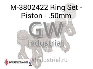 Ring Set - Piston - .50mm — M-3802422