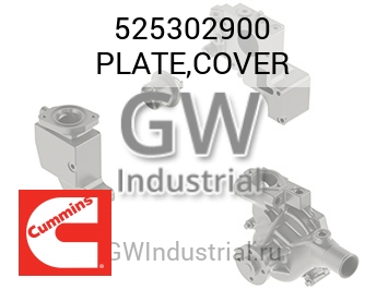 PLATE,COVER — 525302900