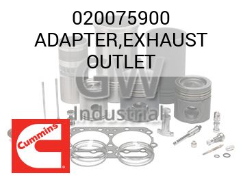 ADAPTER,EXHAUST OUTLET — 020075900