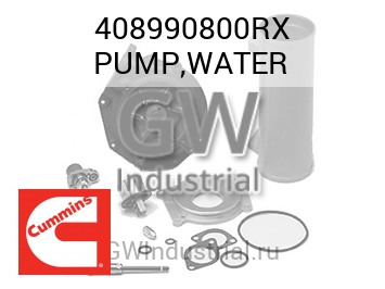 PUMP,WATER — 408990800RX