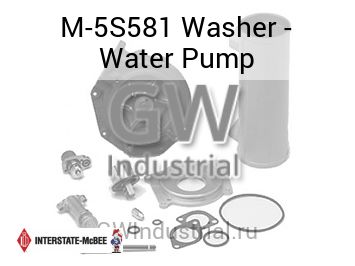 Washer - Water Pump — M-5S581
