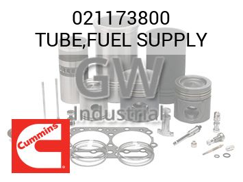 TUBE,FUEL SUPPLY — 021173800