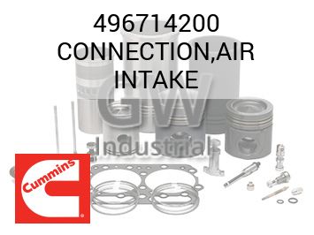 CONNECTION,AIR INTAKE — 496714200