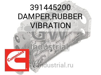 DAMPER,RUBBER VIBRATION — 391445200
