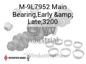Main Bearing,Early & Late,3200 — M-9L7952
