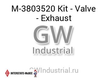Kit - Valve - Exhaust — M-3803520