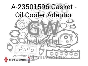 Gasket - Oil Cooler Adaptor — A-23501596