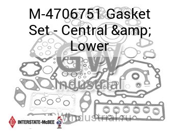 Gasket Set - Central & Lower — M-4706751