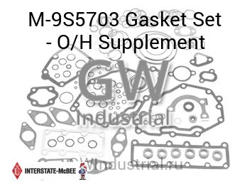 Gasket Set - O/H Supplement — M-9S5703