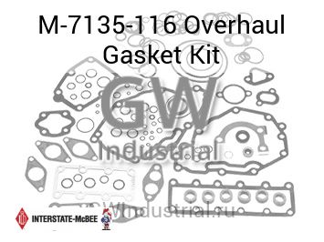 Overhaul Gasket Kit — M-7135-116