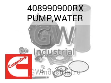 PUMP,WATER — 408990900RX