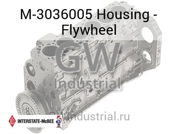 Housing - Flywheel — M-3036005