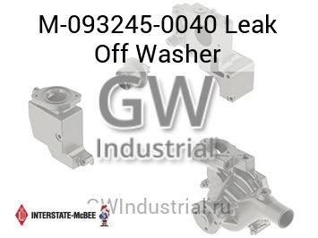 Leak Off Washer — M-093245-0040