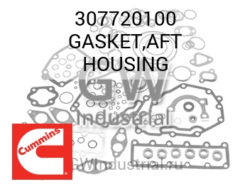 GASKET,AFT HOUSING — 307720100