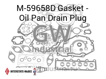 Gasket - Oil Pan Drain Plug — M-59658D