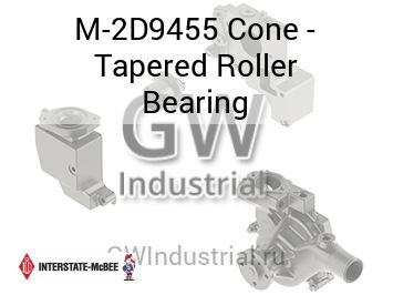 Cone - Tapered Roller Bearing — M-2D9455