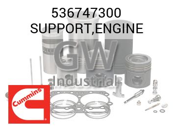 SUPPORT,ENGINE — 536747300