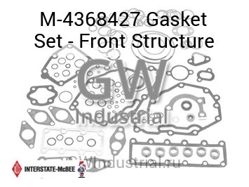 Gasket Set - Front Structure — M-4368427