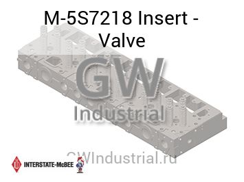 Insert - Valve — M-5S7218